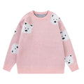Retro Cartoon Plush Dog Sweater